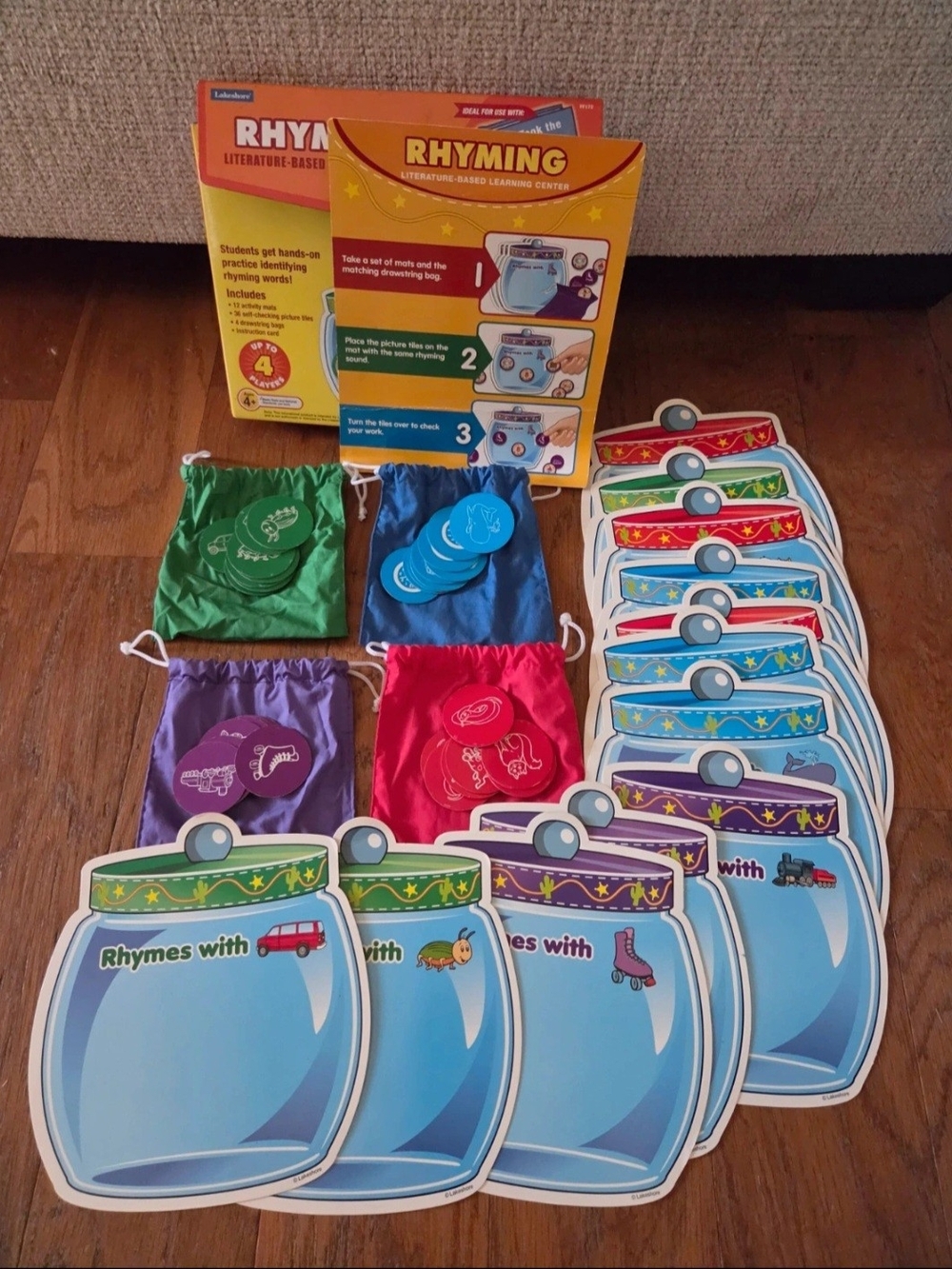Lakeshore Rhyming Learning Game Set —